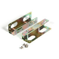 Startech.com Adaptador Universal de Montaje de Disco Duro de 3,5 pulgadas para Baha de 5,25 pulgadas (BRACKET)